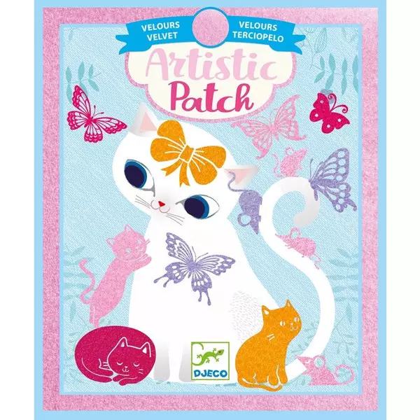 Djeco: Collages Little pets - cica