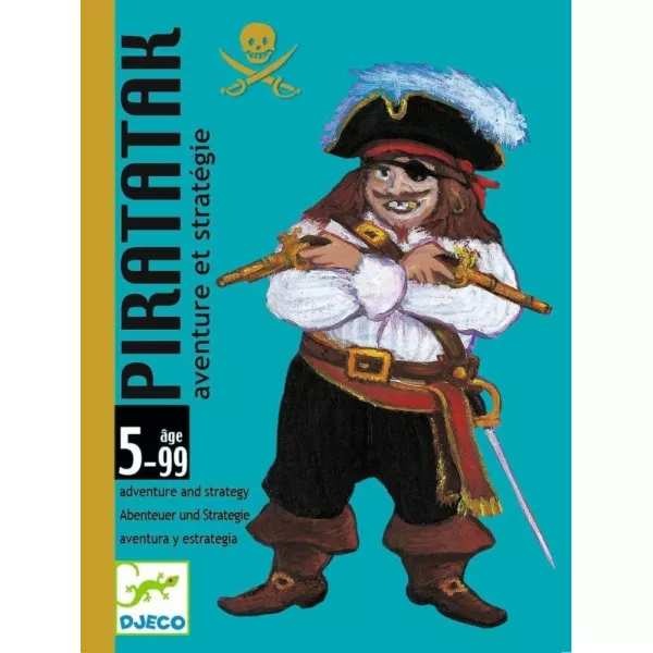 Djeco: Piratatak - Kalóz csata kártyajáték