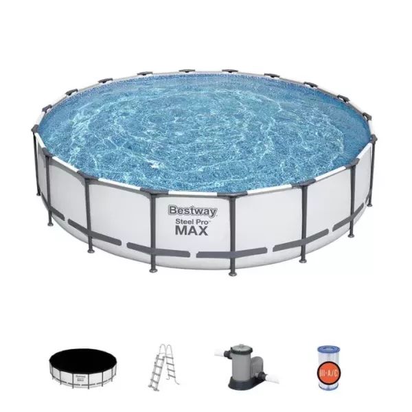 Bestway: Steel Pro Max Istria Superior fémvázas medence szett - 549 x 122 cm