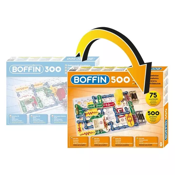 Boffin 300 - Boffin 500 bővítő készlet - CSOMAGOLÁSSÉRÜLT