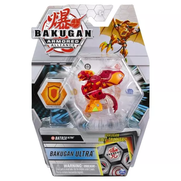 Bakugan Páncélozott szövetség: Batrix Ultra - piros