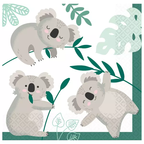 Koala macis szalvéta 33 x 33 cm - 16 db