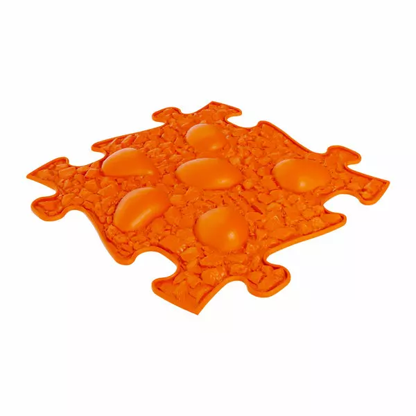 Muffik: Puha Dínó tojás kiegészítő darab szenzoros szőnyegekhez - narancssárga