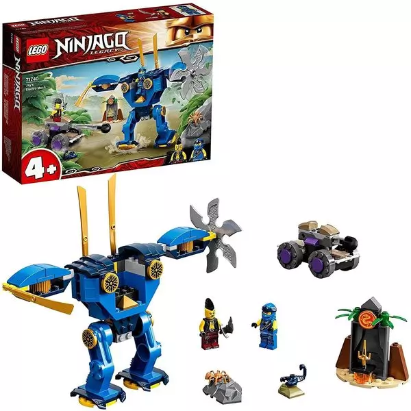 LEGO Ninjago: Robotul Electro al lui Jay 71740