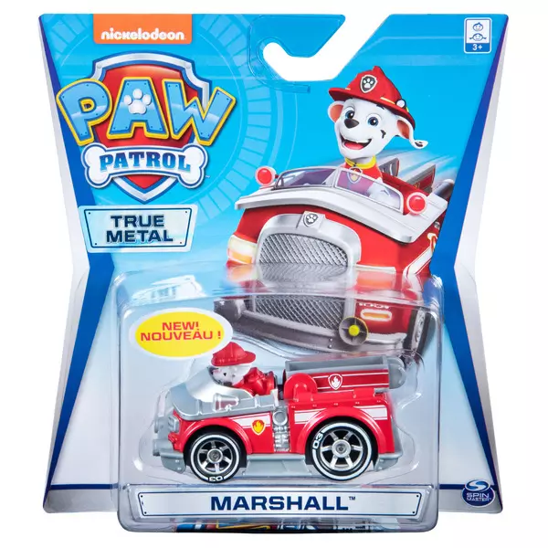 Paw Patrol True Metal: Mașina de pompieri a lui Marshall