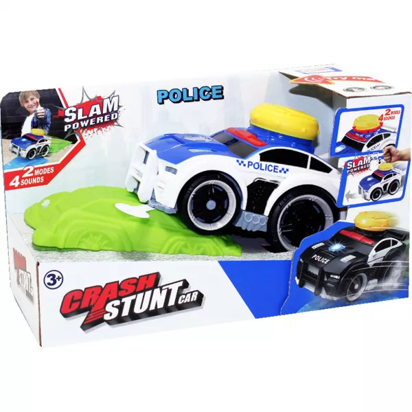 Slam Power: mașină de poliție albastră cu sunet
