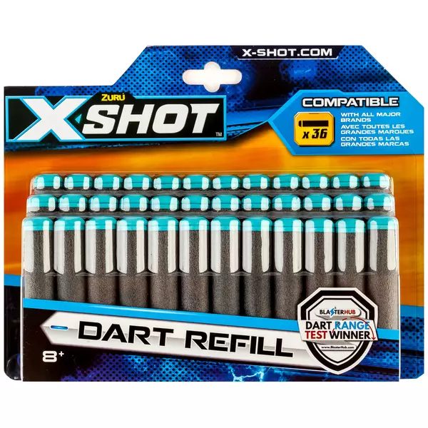 X-Shot: Szivacslövedék utántöltő - 36 db-os