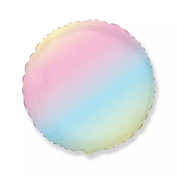 Balon folie în culori pastelate - 46 cm