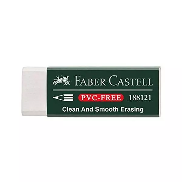 Faber-Castell: Borracha de vinil para lápis de grafite e lápis de cor