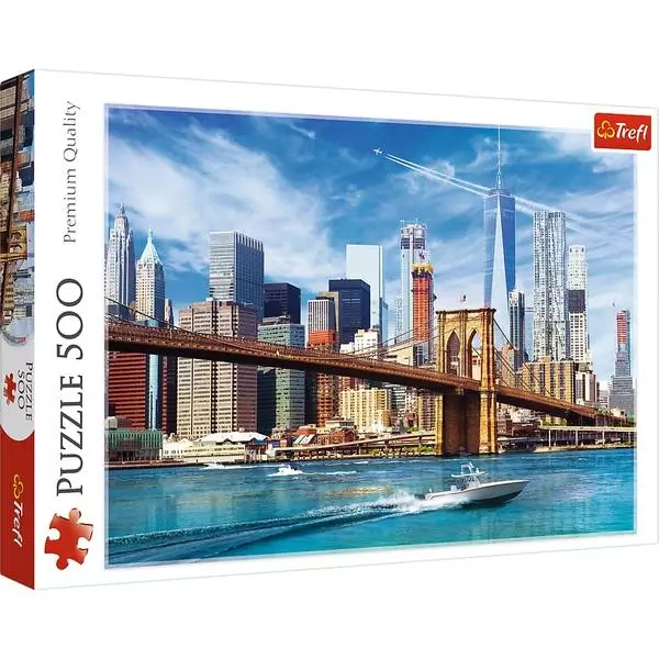 Trefl: Priveliște din New York - puzzle cu 500 piese