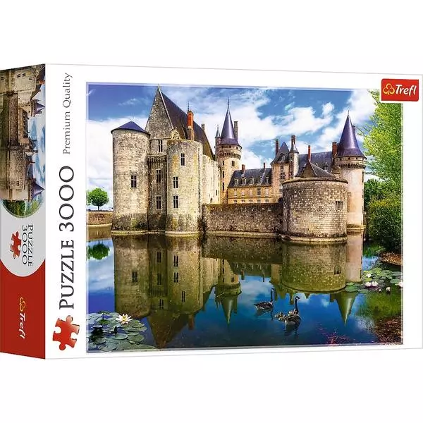 Trefl: Castelul Sully-sur-Loire, Franța - puzzle cu 3000 piese