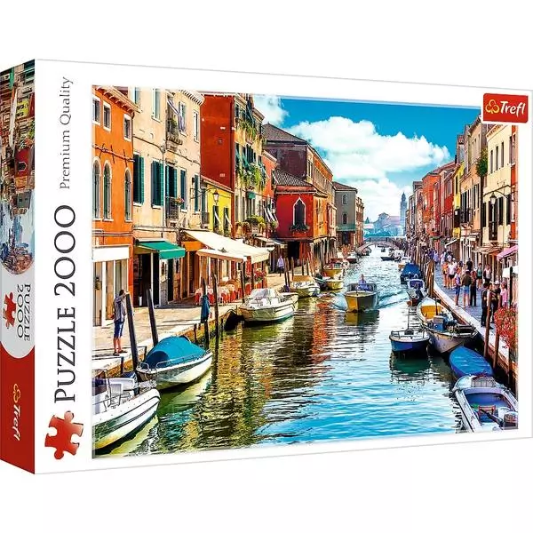 Trefl: Insula Murano, Veneția - puzzle cu 2000 piese