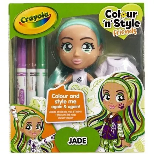 Crayola: Colour n Style Dolls - Jade