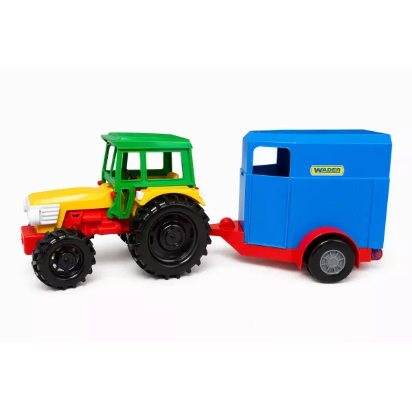 Wader: Tractor cu remorcă pentru transportul cailor - Diverse modele