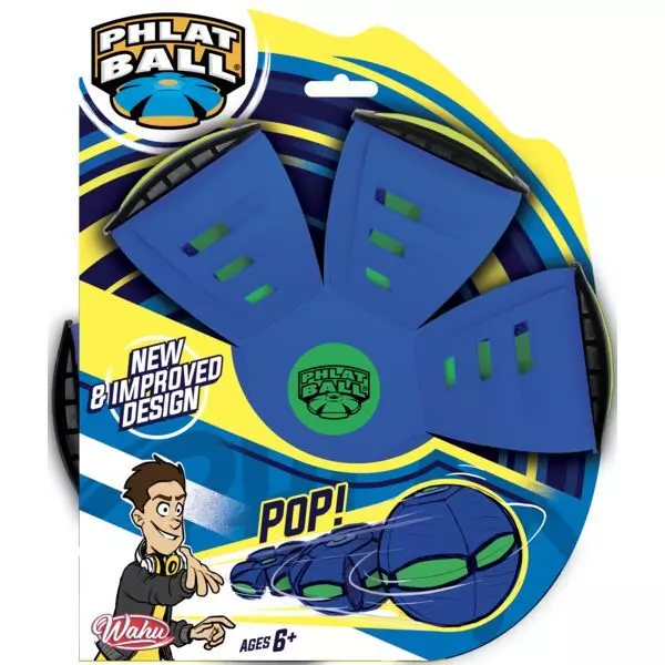 Phlat Ball: V5 minge frisbee - albastru