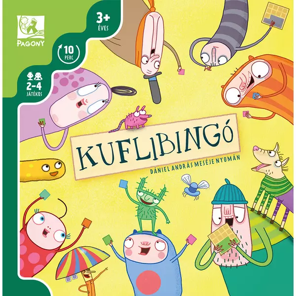 Grickles bingo - joc de societate cu instrucțiuni în lb. maghiară