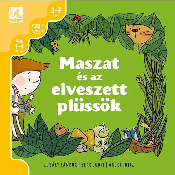 Maszat și plușurile pierdute - carte pentru copii în lb. maghiară