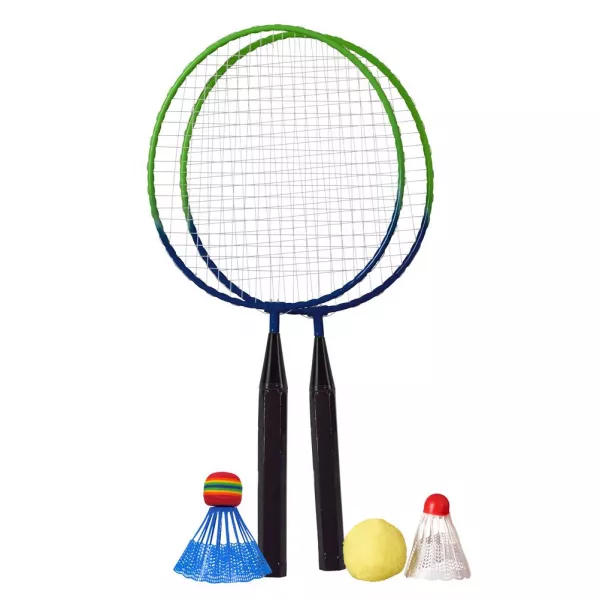 Set mini-badminton cu 3 mingi