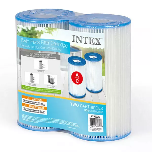 Intex: A típusú papírszűrő filter - 2 db