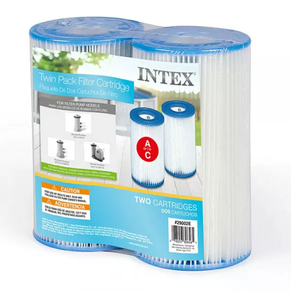 Intex: Filtro de papel tipo A - 2 unidades
