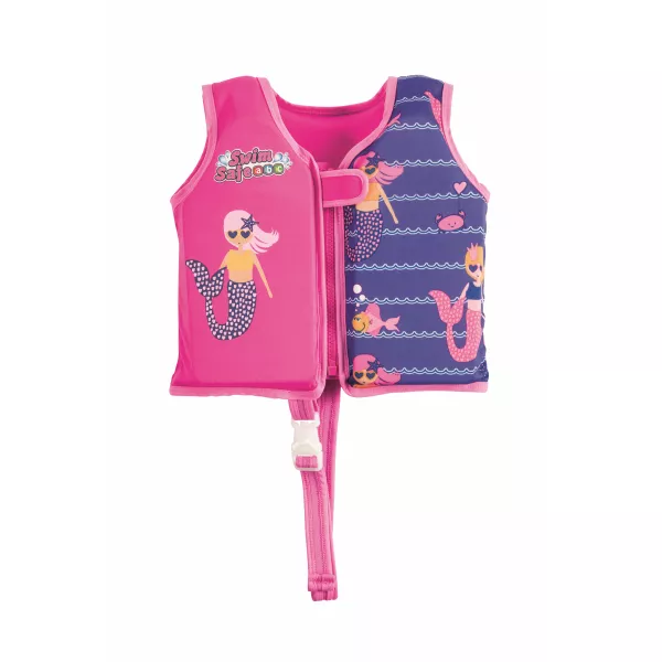 Bestway: Gyermek biztonsági úszómellény M-L - rózsaszín
