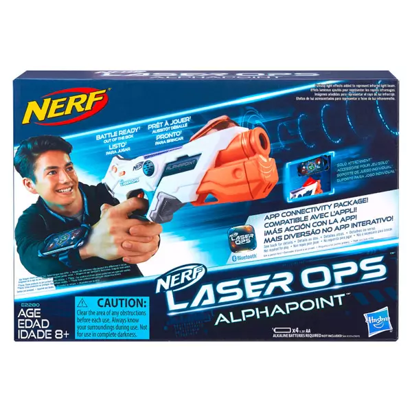 NERF: Laser Ops Alphapoint lézerfegyver - CSOMAGOLÁSSÉRÜLT