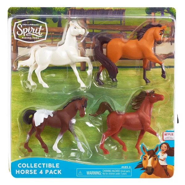 Spirit: Set de 4 figurine de cai - două feluri