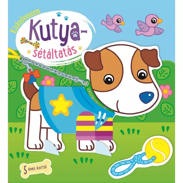 Animăluțul meu de companie - Plimbarea câinilor, carte pentru copii în lb. maghiară