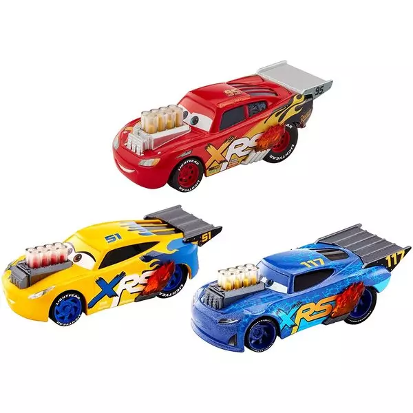 Disney Pixar: Cars Xtreme Racing - set de 3 mașinuțe, 1:55