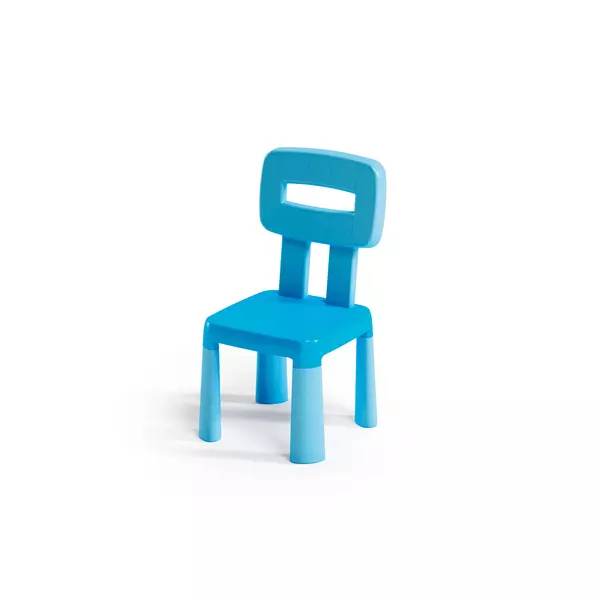 Scaun din plastic - albastru deschis
