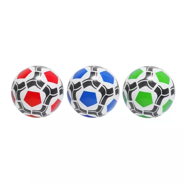 Minge de cauciuc cu model minge de fotbal - 23 cm, diferite culori