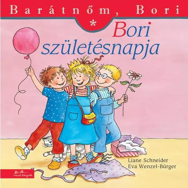 Ziua de naștere a lui Bori - Prietena mea, Bori, carte pentru copii în lb. maghiară