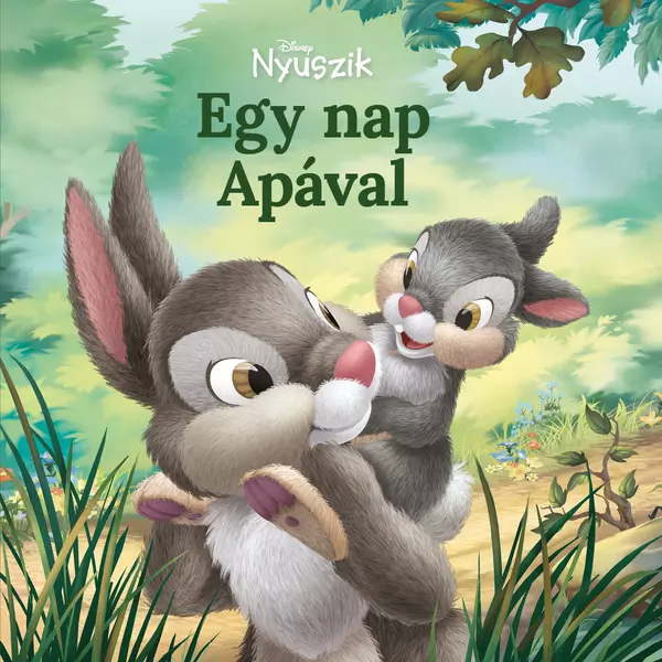 Disney Iepurași - O zi cu tata, carte pentru copii în lb. maghiară