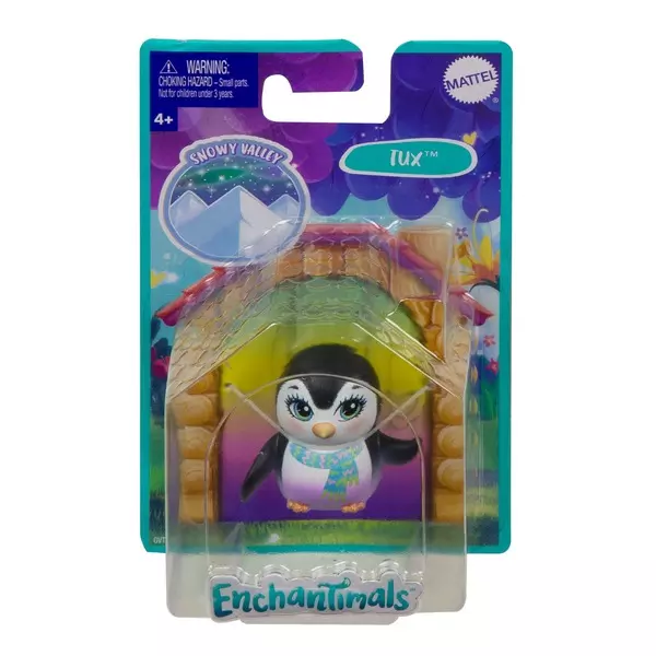 Enchantimals: Animăluț de companie special - Tux, pinguinul
