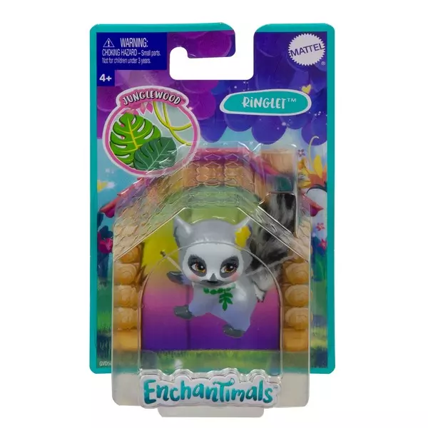 Enchantimals: Különleges állatbarát - Ringlet a gyűrűsfarkú maki