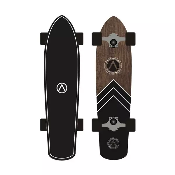Spartan: Cruiser Longboard skateboard - 80 cm