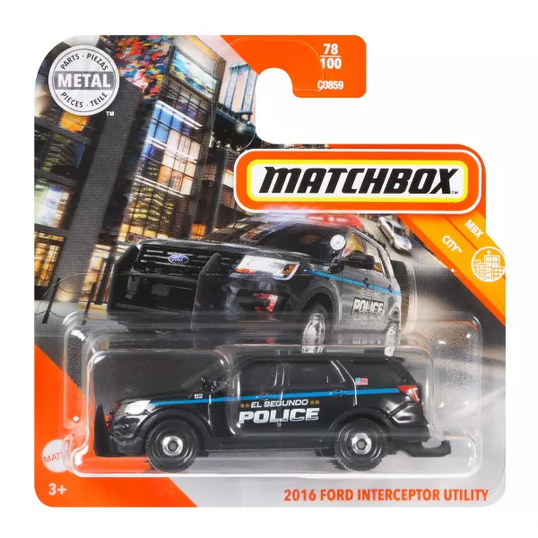 Matchbox: Mașinuță 2016 Ford Interceptor Utility