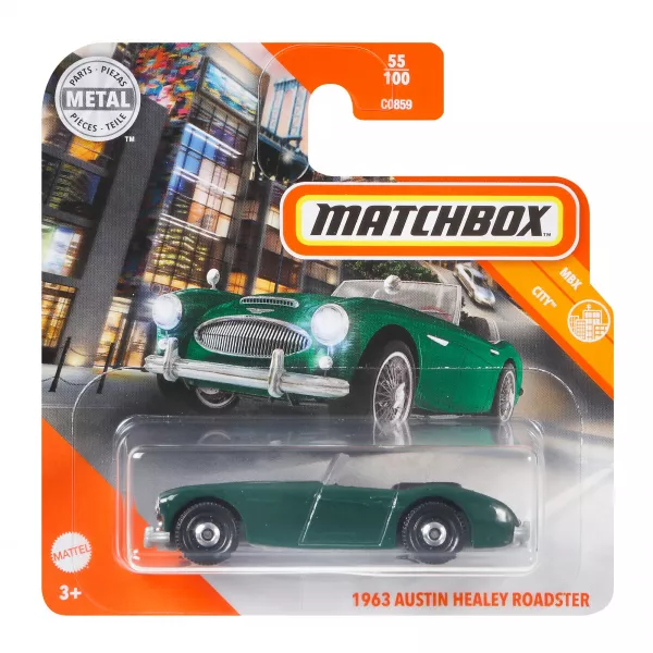 Matchbox: 1963 Austin Healey Roadster kisautó