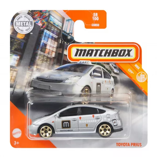 Matchbox: Mașinuță Toyota Prius - argintiu