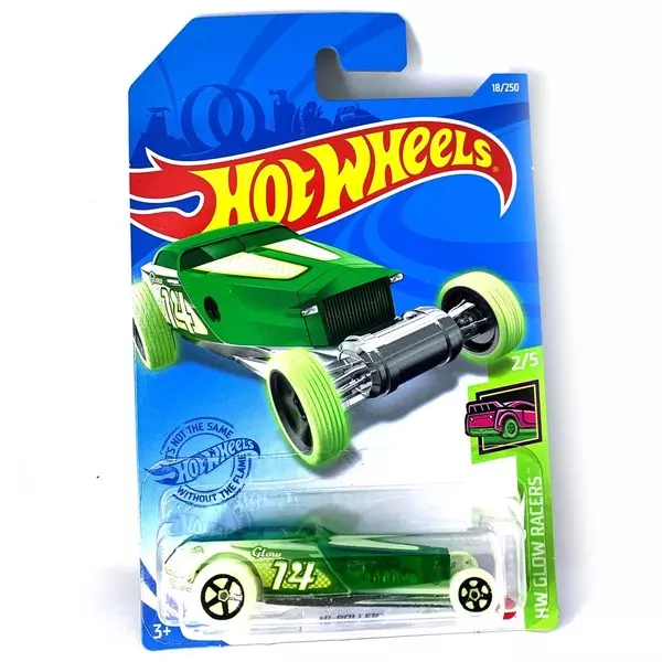 Hot Wheels Glow Racers: Hi-Roller kisautó