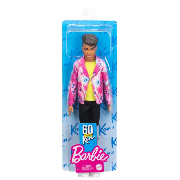 Barbie: Ken 60. évfordulós baba virág mintás zakóban