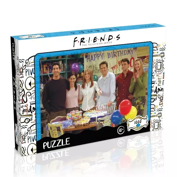 Friends: La mulți ani - puzzle cu 1000 piese