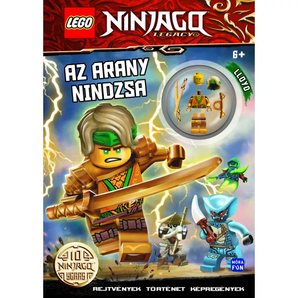 LEGO Ninjago: Az arany nindzsa - Foglalkoztatókönyv Lloyd minifigurájával