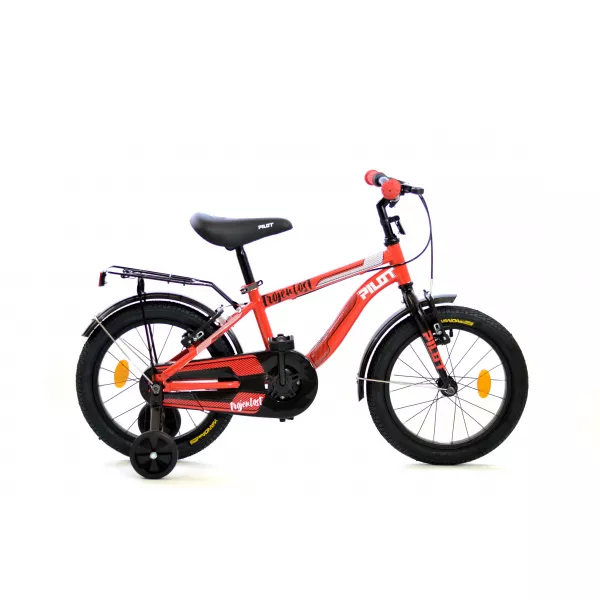 Pilot: Trojenlost Gyermek kerékpár - 12-es méret, piros