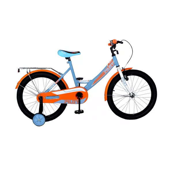 Pilot: Kajote Bicicletă pentru copii - mărime 16, albastru-portocaliu