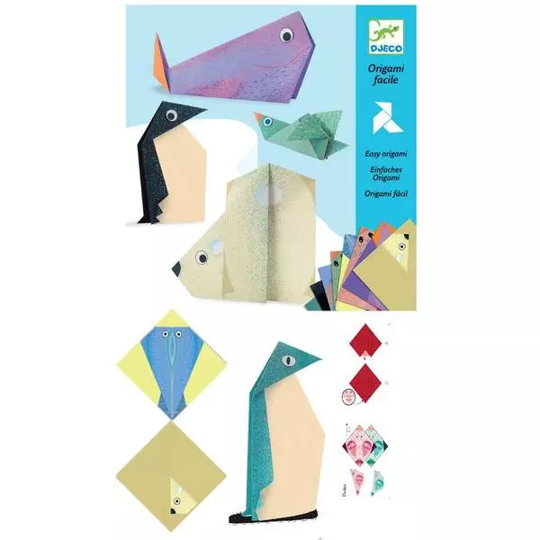 Djeco: Sarkkör állatai origami