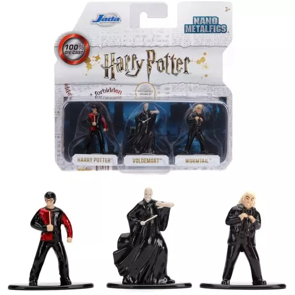 Harry Potter: Nano figurine din metal - 3 piese