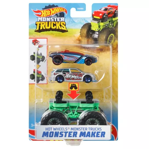 Hot Wheels: Monster Trucks creator de monștri - diferite