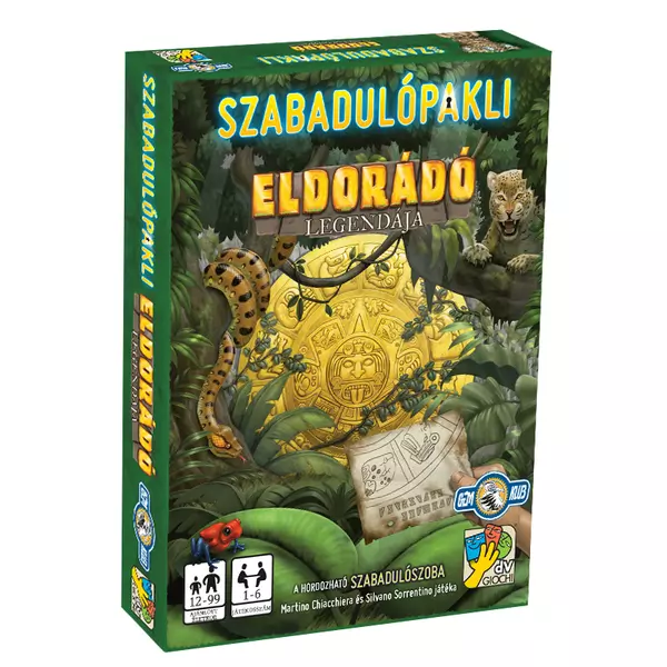 Pachet de cărți de evadare: Legenda lui Eldorado - joc de cărți în lb. maghiară