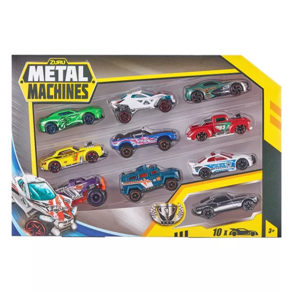 Metal Machines: set de 10 mașinuțe metalice
